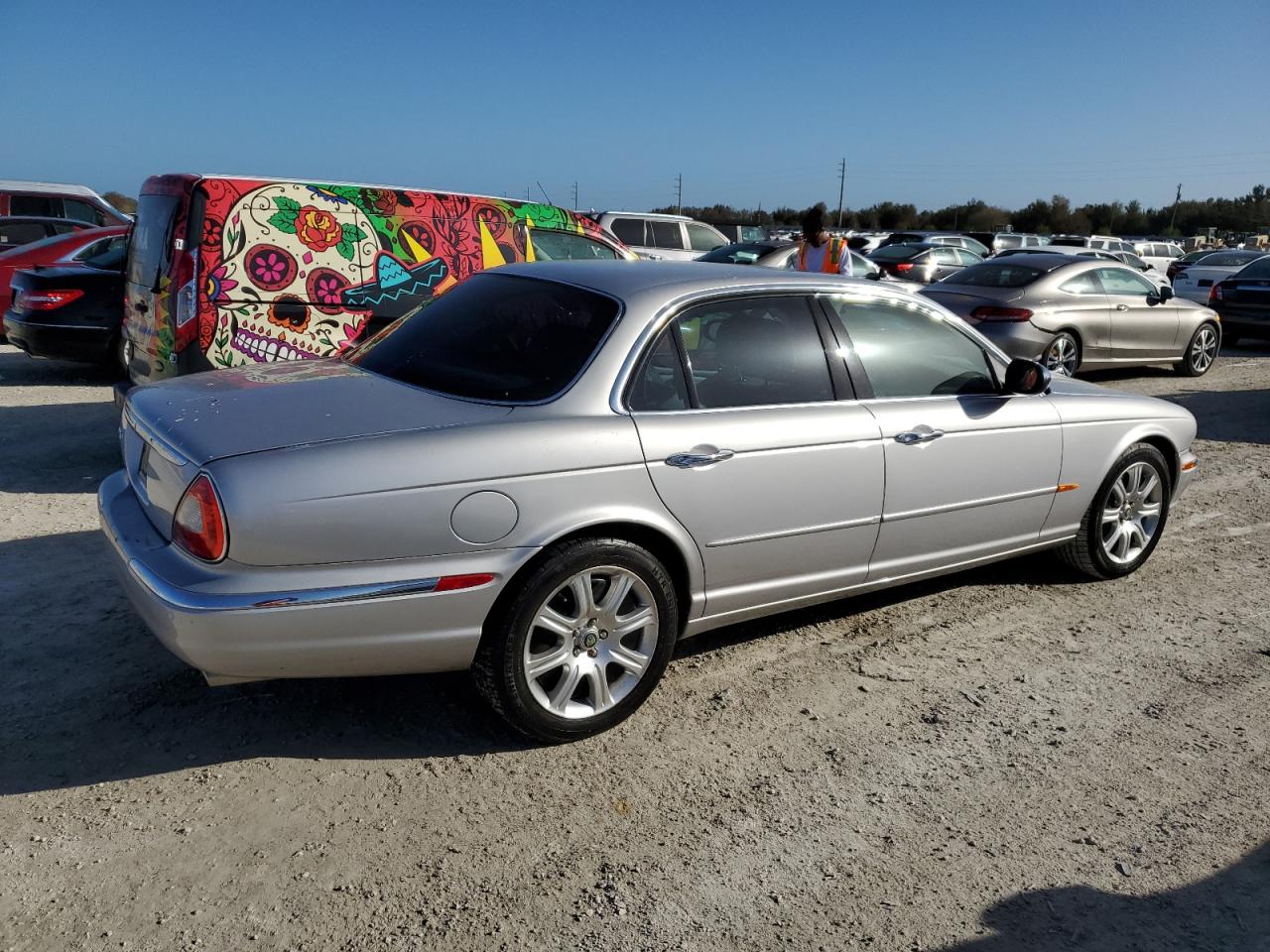 2004 Jaguar XJ VIN SAJWA74C14SG17930 Copart auction photo, water/flood damage thumbnail 3