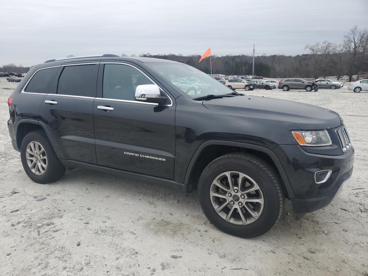 2014 Jeep Grand Cherokee VIN 1C4RJFBG7EC316308 Copart auction photo, front end damage thumbnail 4