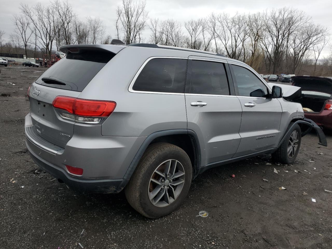 2017 Jeep Grand Cherokee VIN 1C4RJFBG7HC863955 Copart auction photo, front end damage thumbnail 3