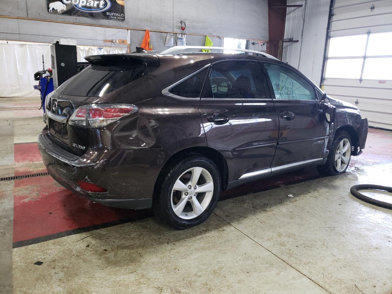 2014 Lexus RX VIN 2T2BK1BA9EC230305 Copart auction photo, front end / rear end damage thumbnail 3