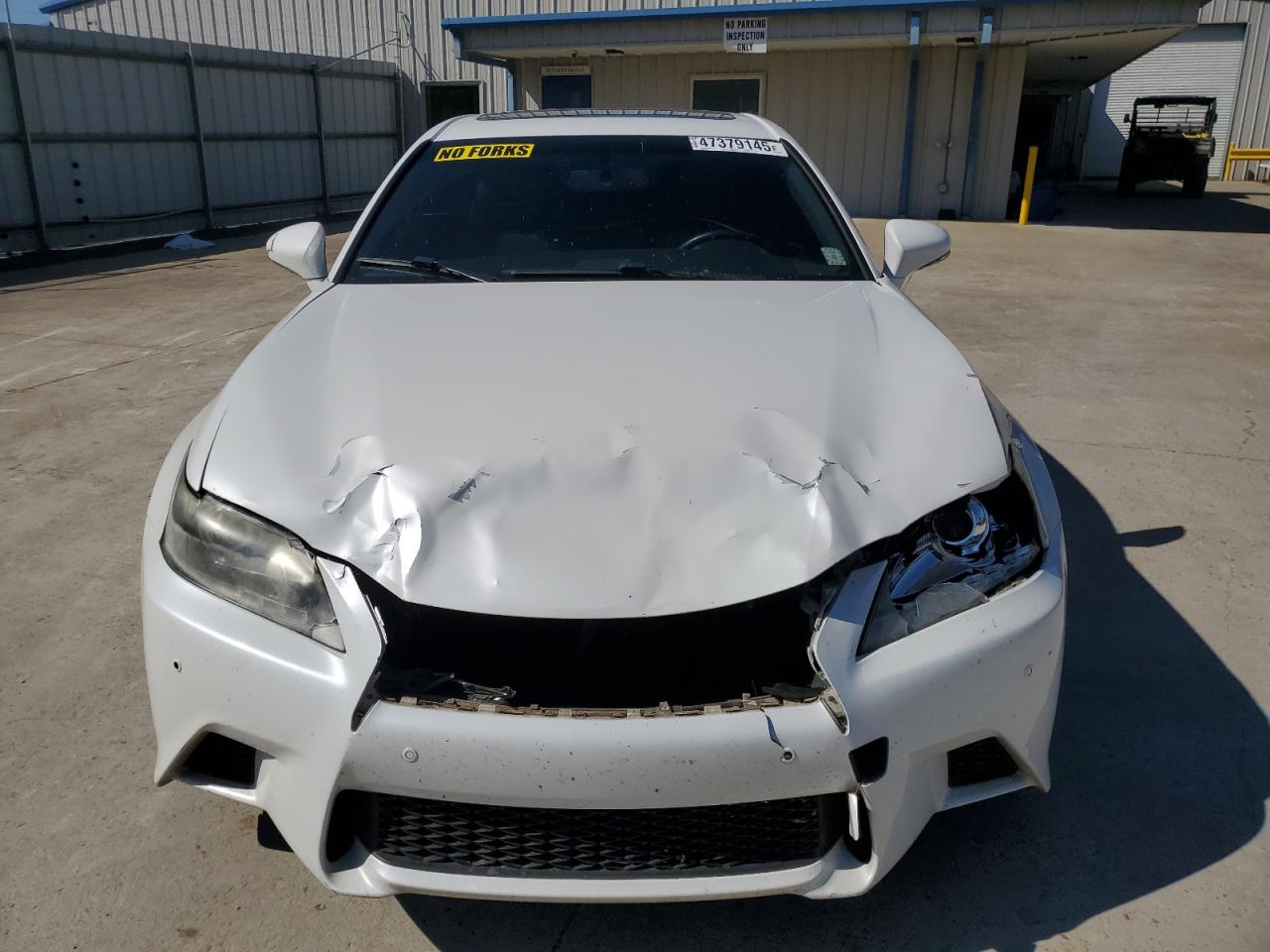 2013 Lexus GS VIN JTHBE1BL9D5006796 Copart auction photo, front end damage thumbnail 5