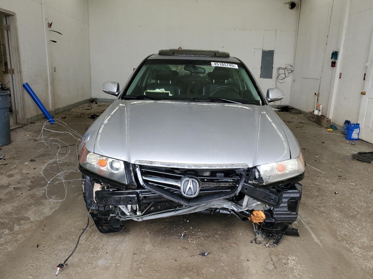 2005 Acura TSX VIN JH4CL96855C021548 Copart auction photo, front end damage thumbnail 5