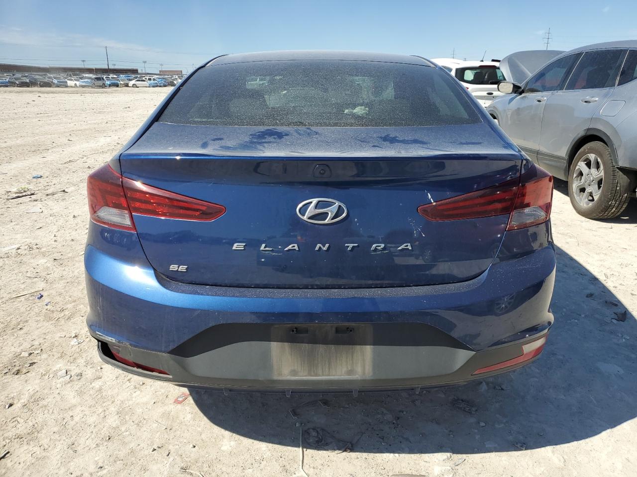 2020 Hyundai Elantra VIN 5NPD74LF1LH555292 Copart auction photo, front end / side damage thumbnail 6