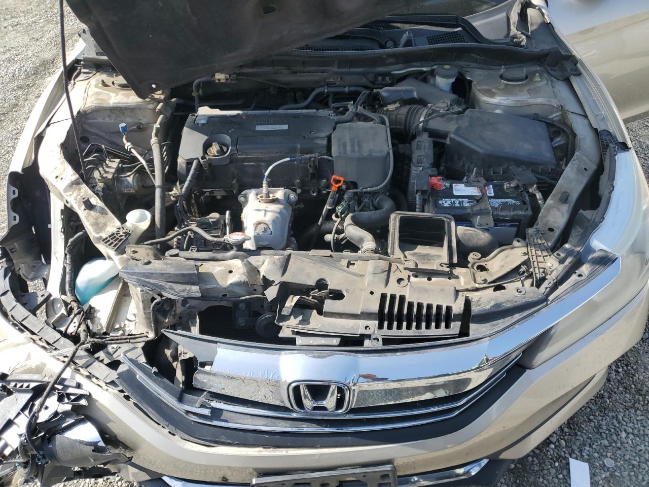 2016 Honda Accord VIN 1HGCR2F39GA207573 Copart auction photo, front end / minor dent/scratches damage thumbnail 11