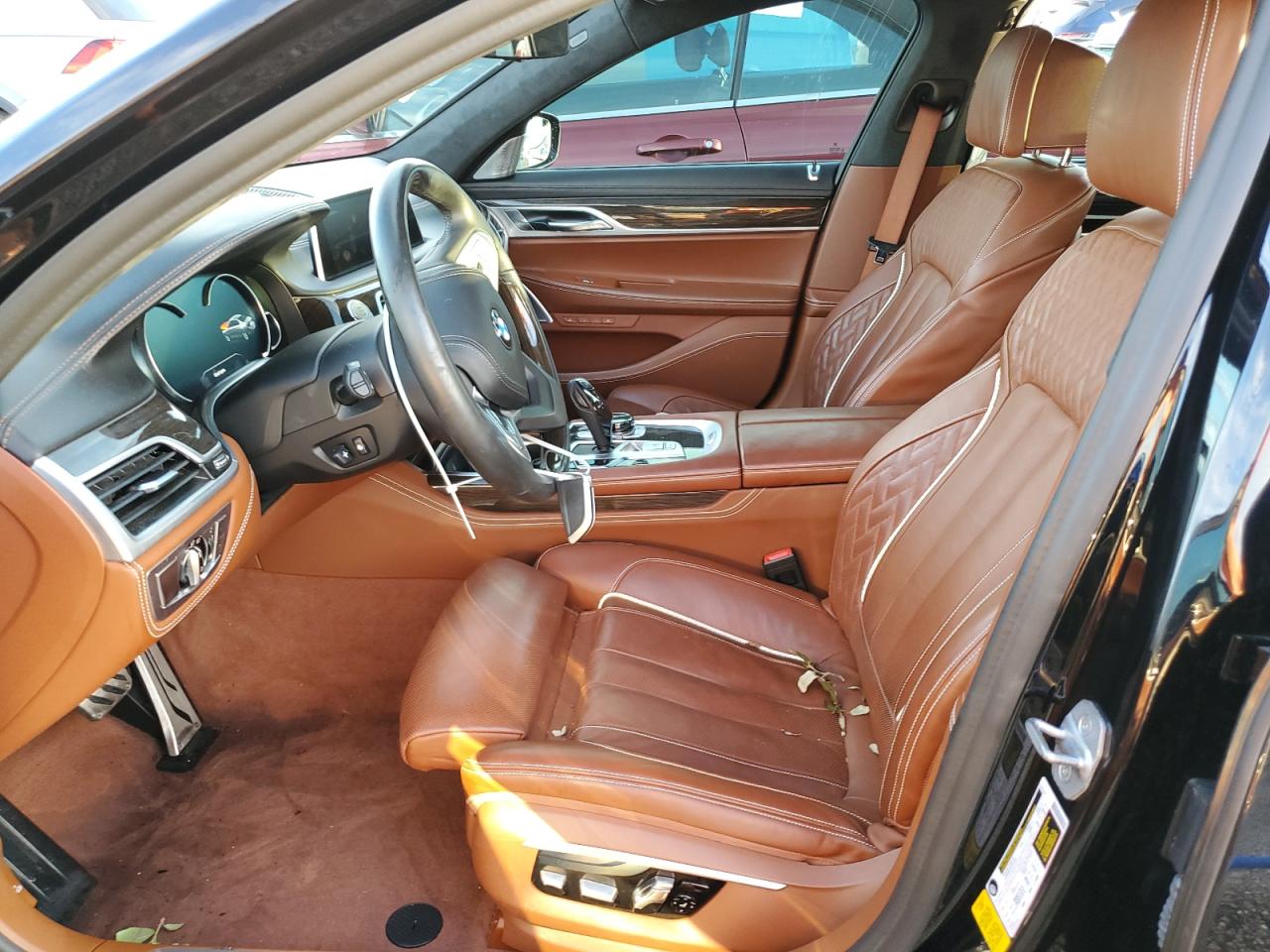 2019 BMW 7er VIN WBA7F0C58KGM25803 Copart auction photo, water/flood damage thumbnail 7
