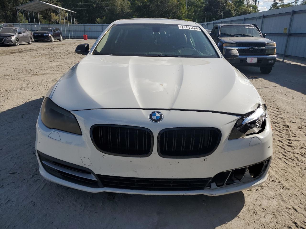 2014 BMW 5er VIN WBA5B3C59ED533504 Copart auction photo, front end damage thumbnail 5