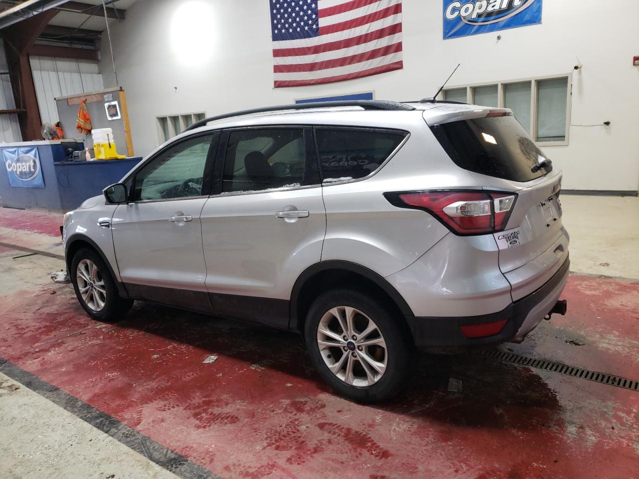 2018 Ford Escape VIN 1FMCU9GDXJUA61201 Copart auction photo, front end damage thumbnail 2