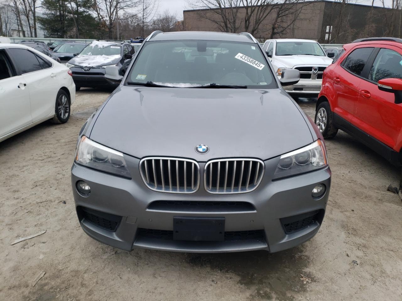 2013 BMW X3 VIN 5UXWX9C57D0A30007 Copart auction photo, water/flood / minor dent/scratches damage thumbnail 5