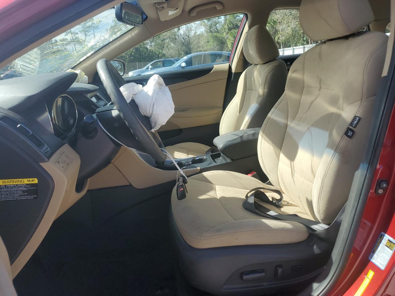 2011 Hyundai Sonata VIN 5NPEB4AC8BH281759 Copart auction photo, front end damage thumbnail 7