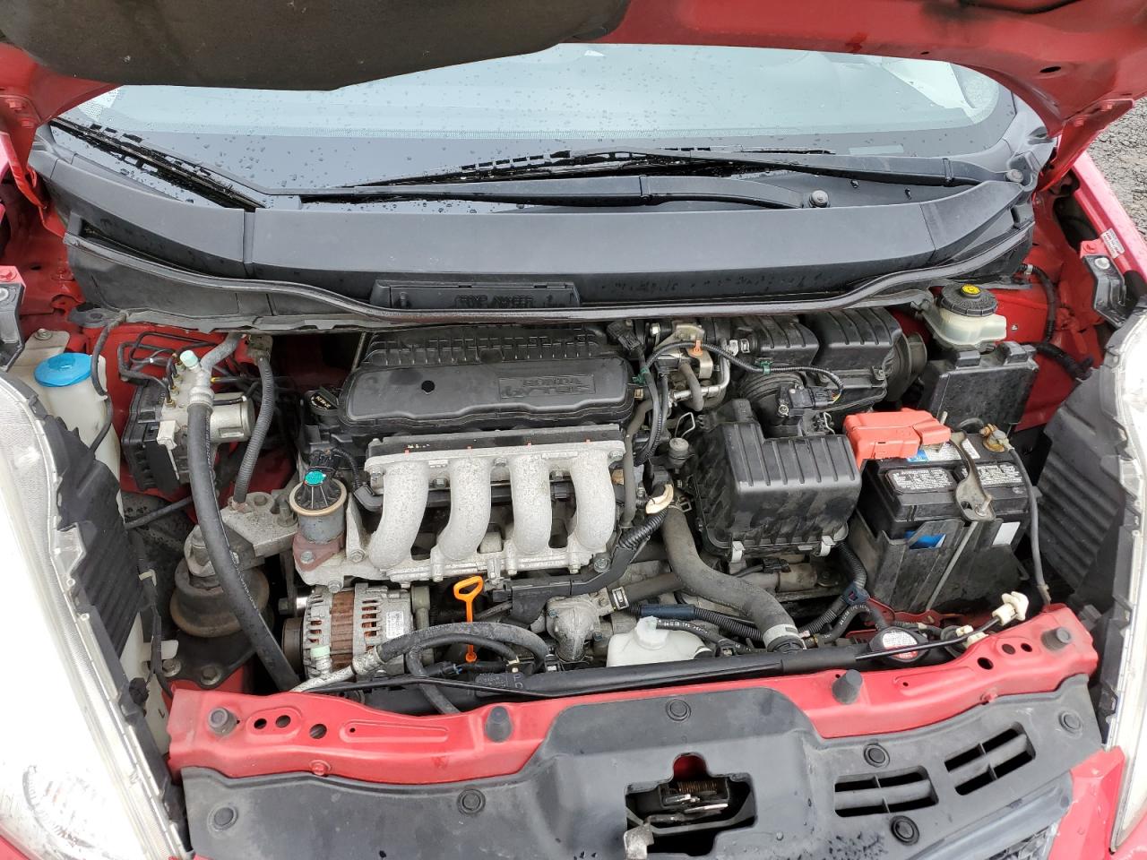 2009 Honda Fit VIN JHMGE88689S063984 Copart auction photo, side damage thumbnail 11