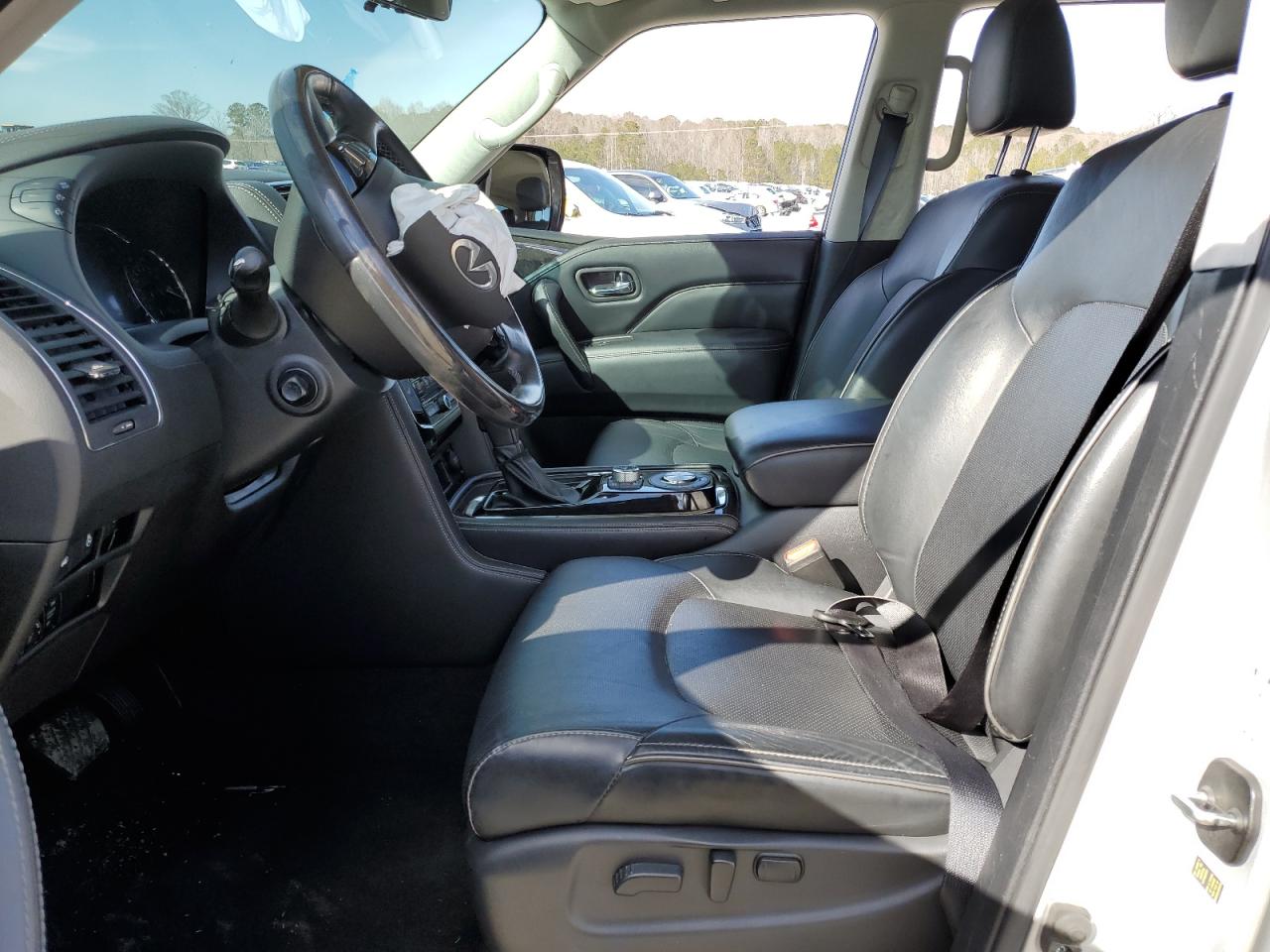 2021 Infiniti QX80 VIN JN8AZ2AF5M9719758 Copart auction photo, front end damage thumbnail 7