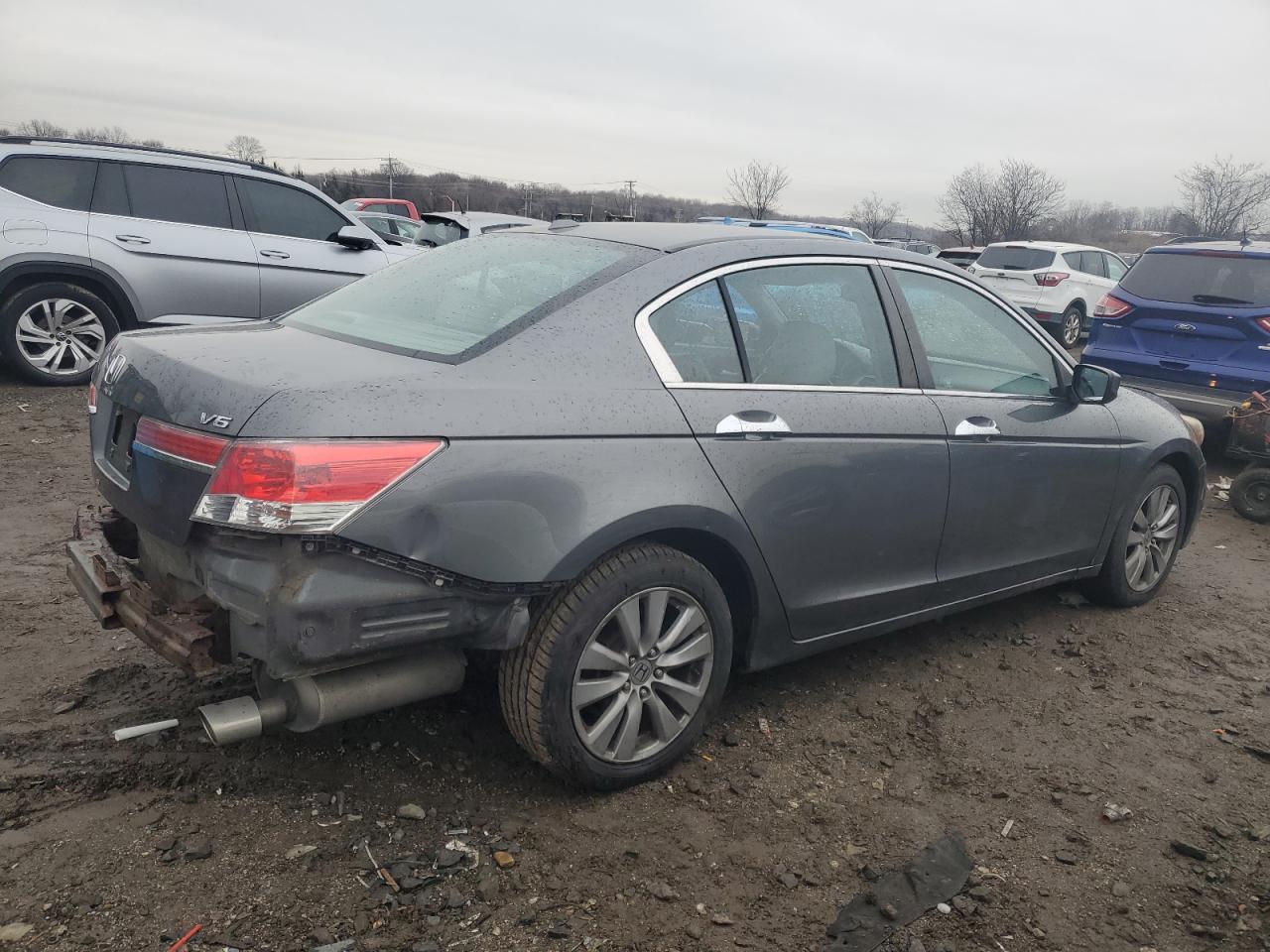 2012 Honda Accord VIN 1HGCP3F87CA038431 Copart auction photo, rear end damage thumbnail 3