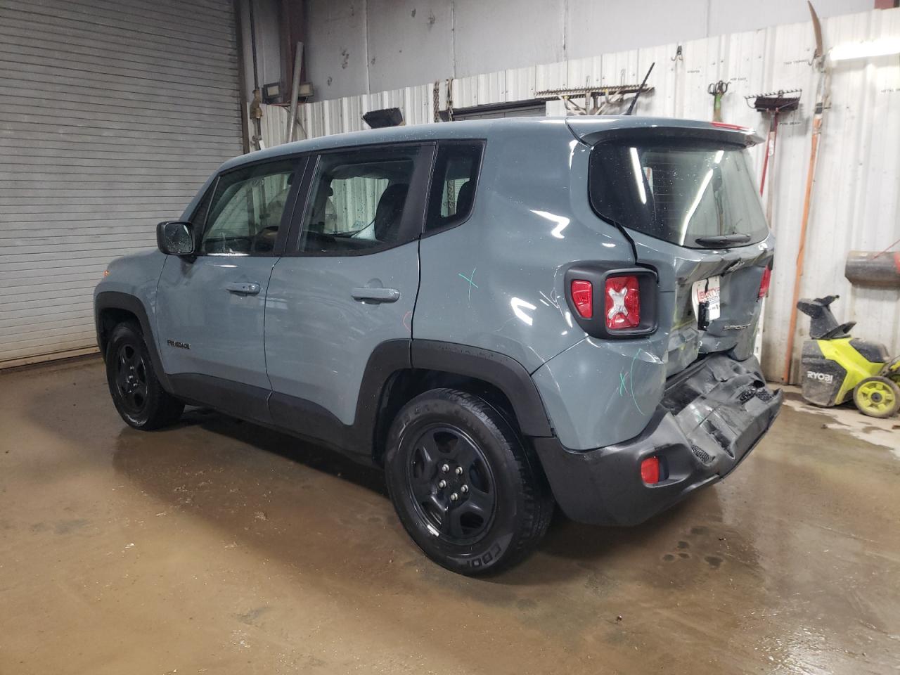 2017 Jeep Renegade VIN ZACCJAAB6HPE92037 Copart auction photo, front end / rear end damage thumbnail 2