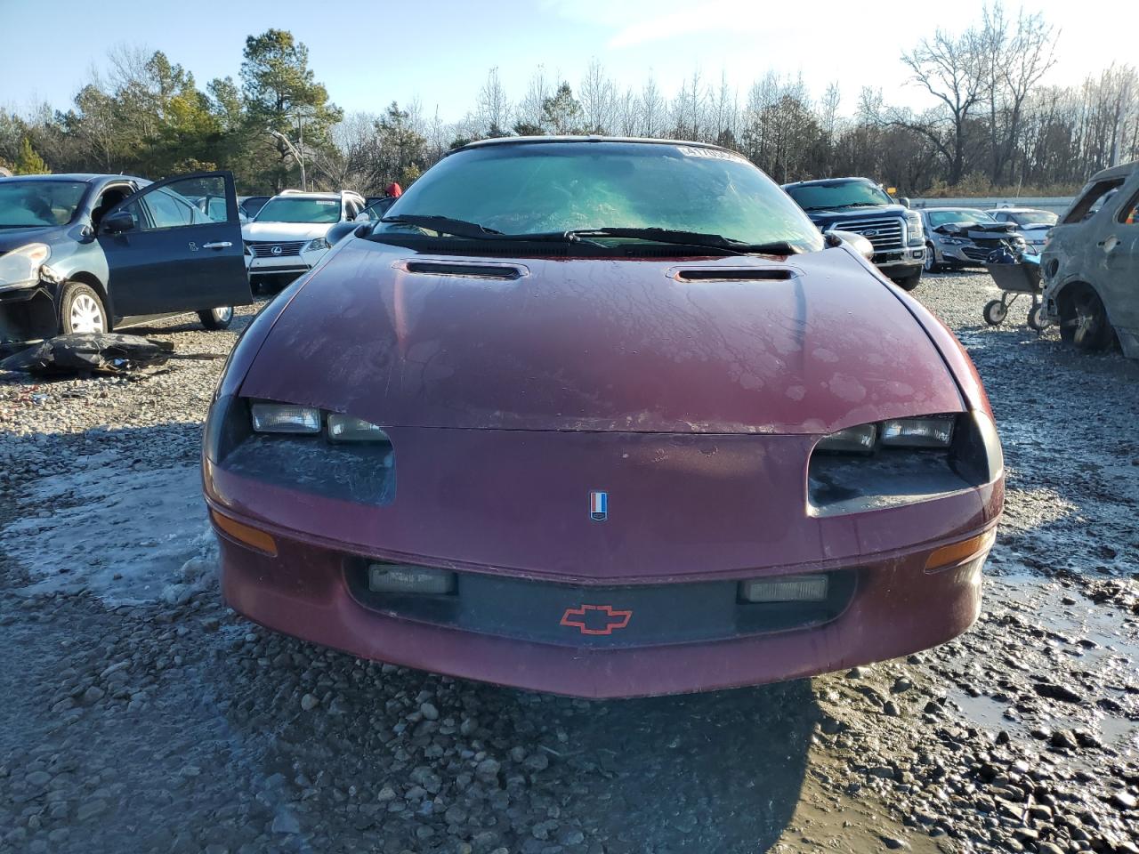 1995 Chevrolet Camaro VIN 2G1FP22S7S2205633 Copart auction photo, all over damage thumbnail 5