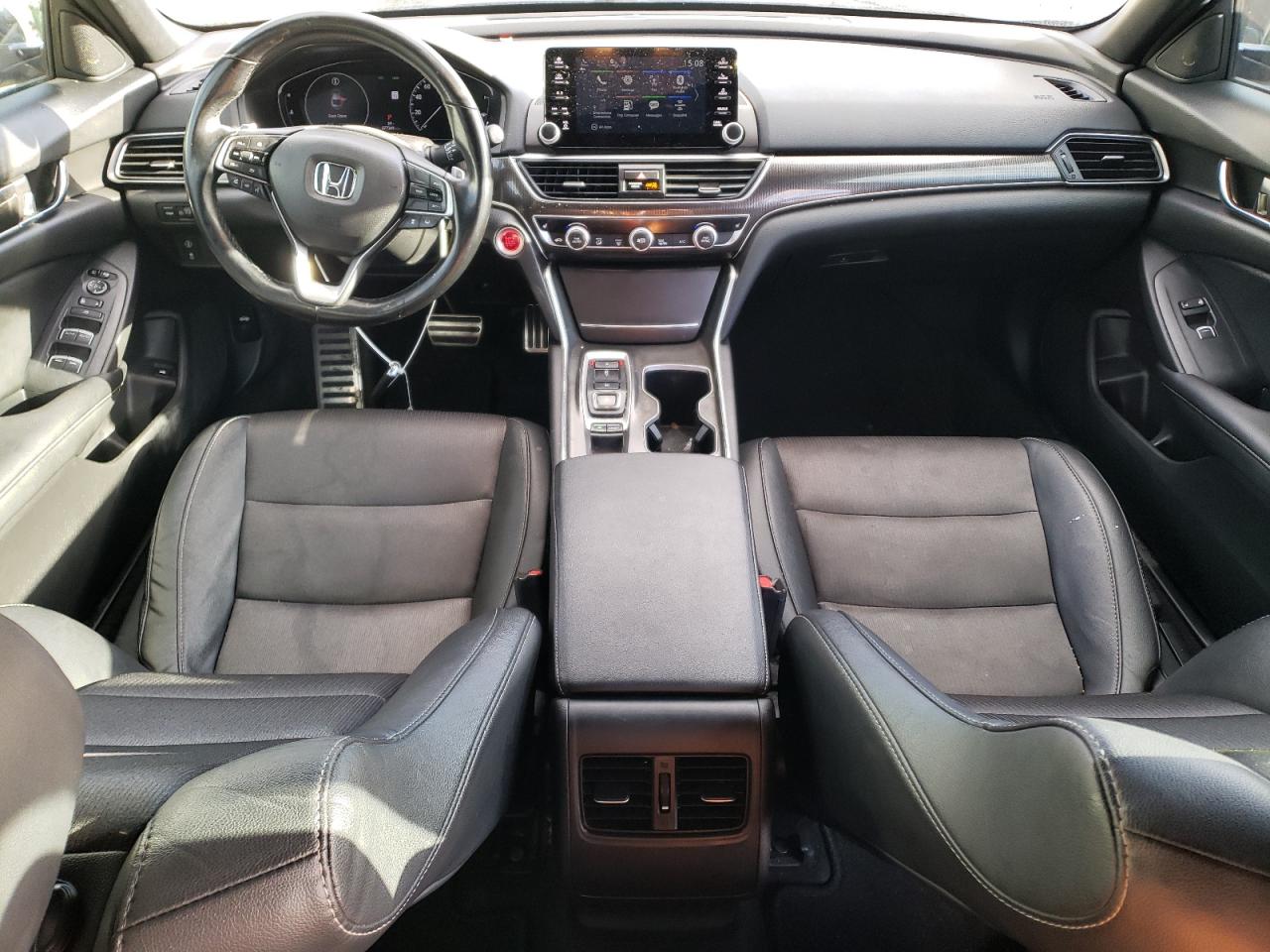 2020 Honda Accord VIN 1HGCV2F32LA030449 Copart auction photo, rear end / front end damage thumbnail 8