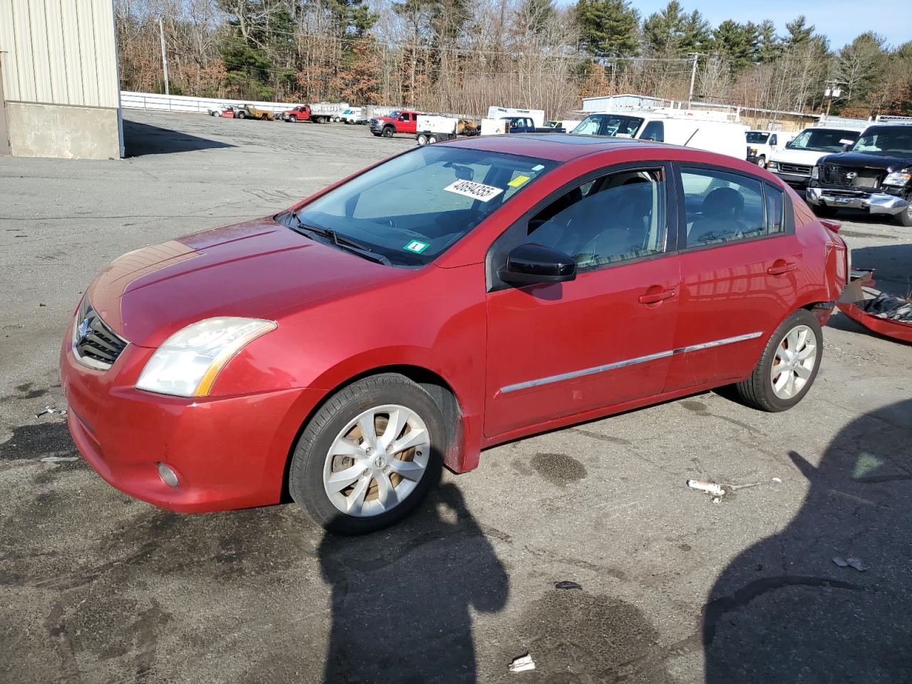 2011 Nissan Sentra VIN 3N1AB6AP9BL659538