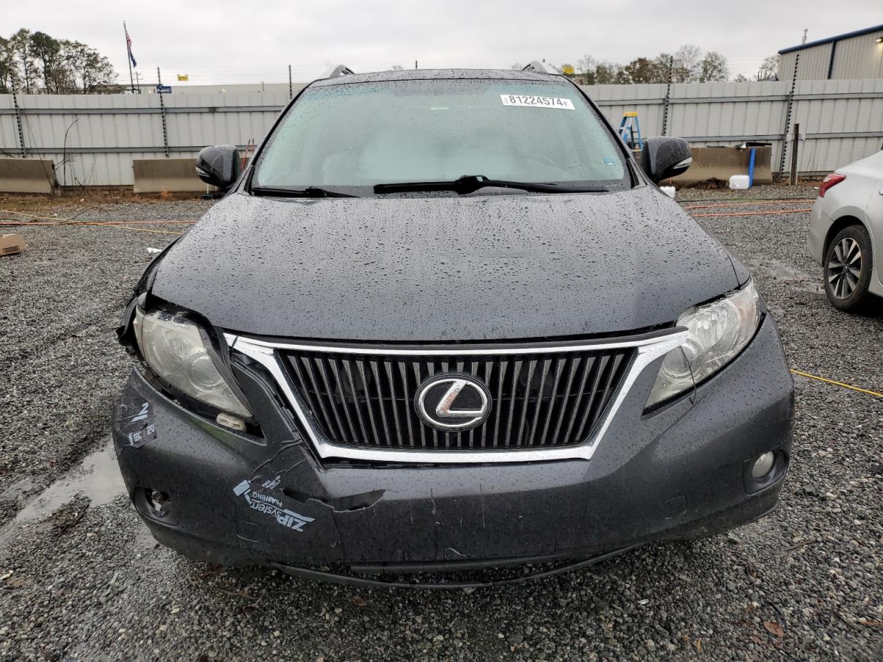 2010 Lexus RX VIN 2T2BK1BA2AC024396 Copart auction photo, front end damage thumbnail 5