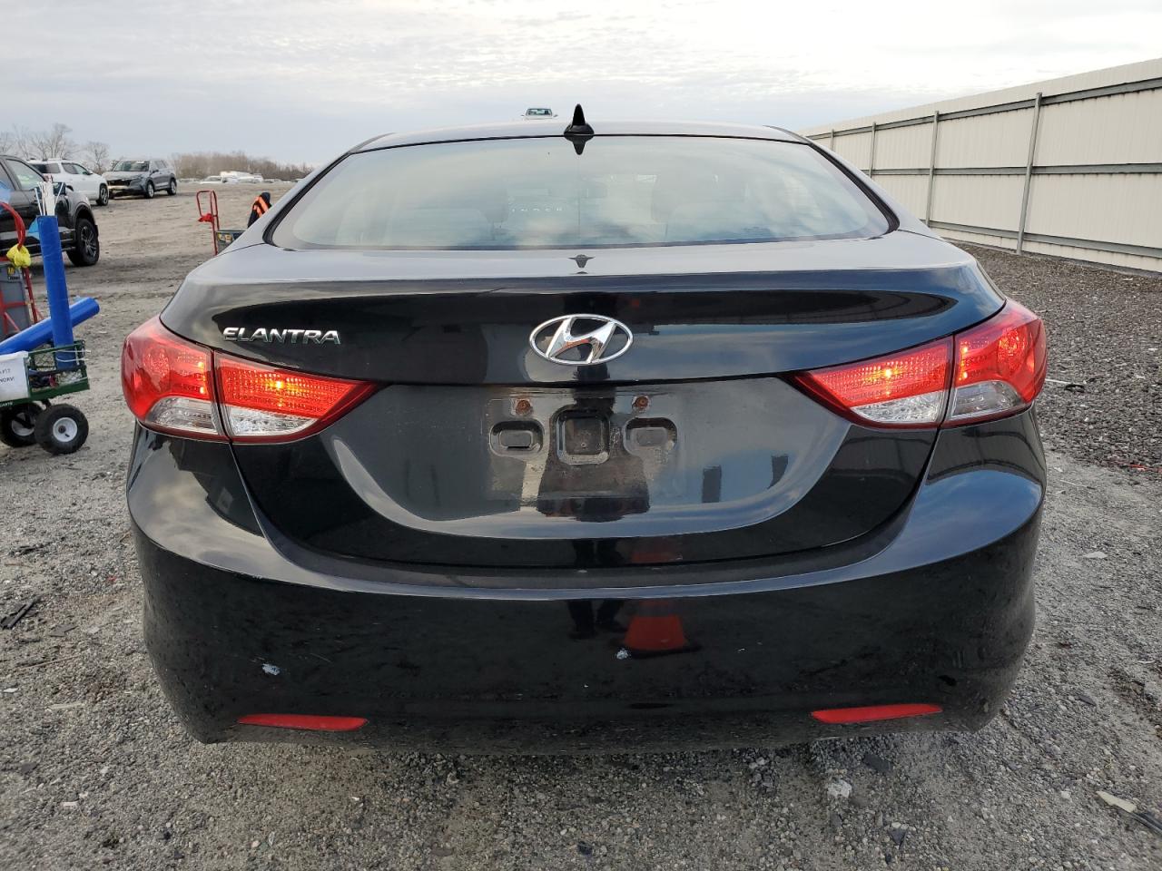 2013 Hyundai Elantra VIN KMHDH4AE6DU991212 Copart auction photo, front end damage thumbnail 6