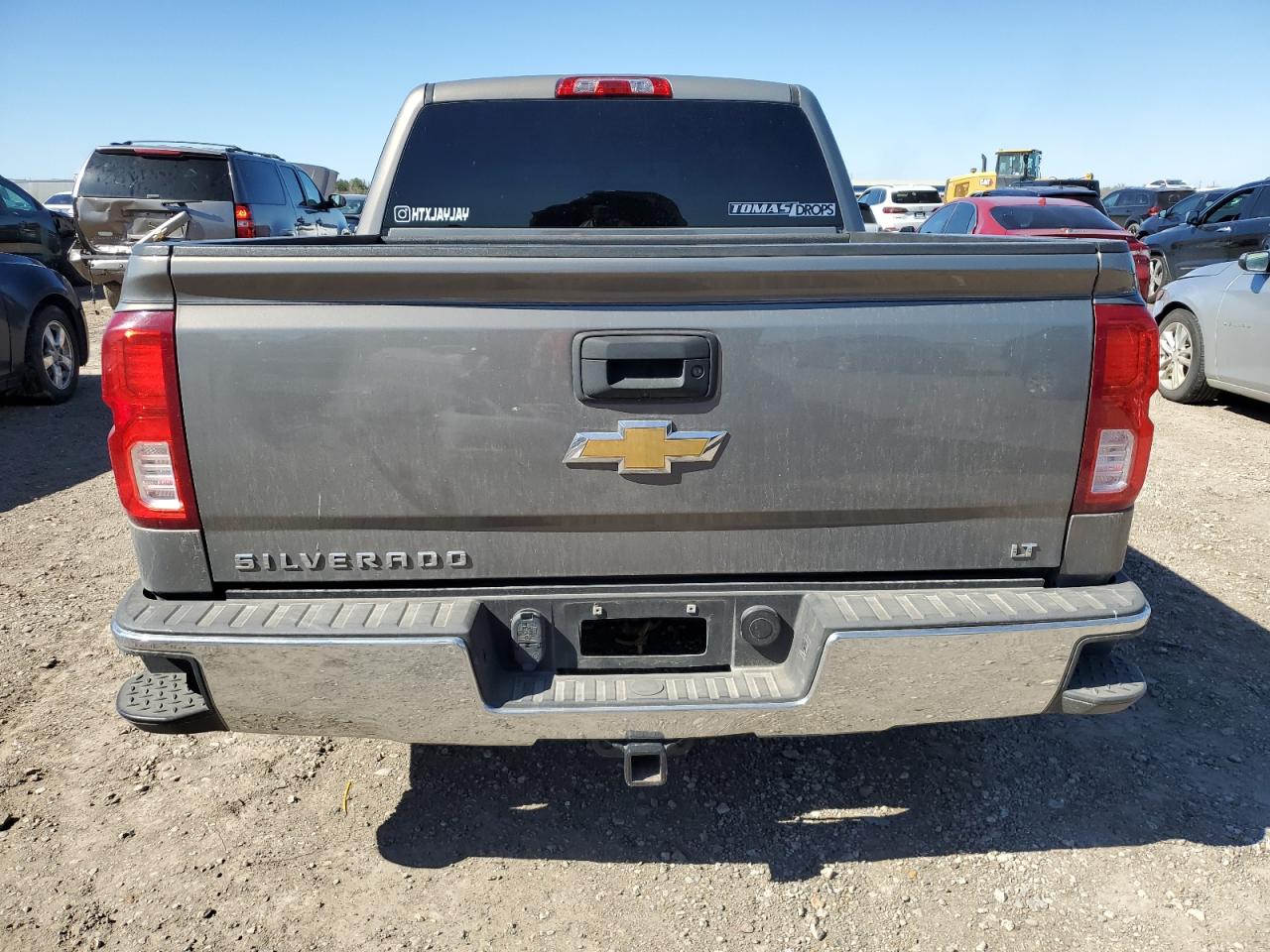 2017 Chevrolet Silverado VIN 3GCPCREC9HG183564 Copart auction photo, front end / mechanical damage thumbnail 6