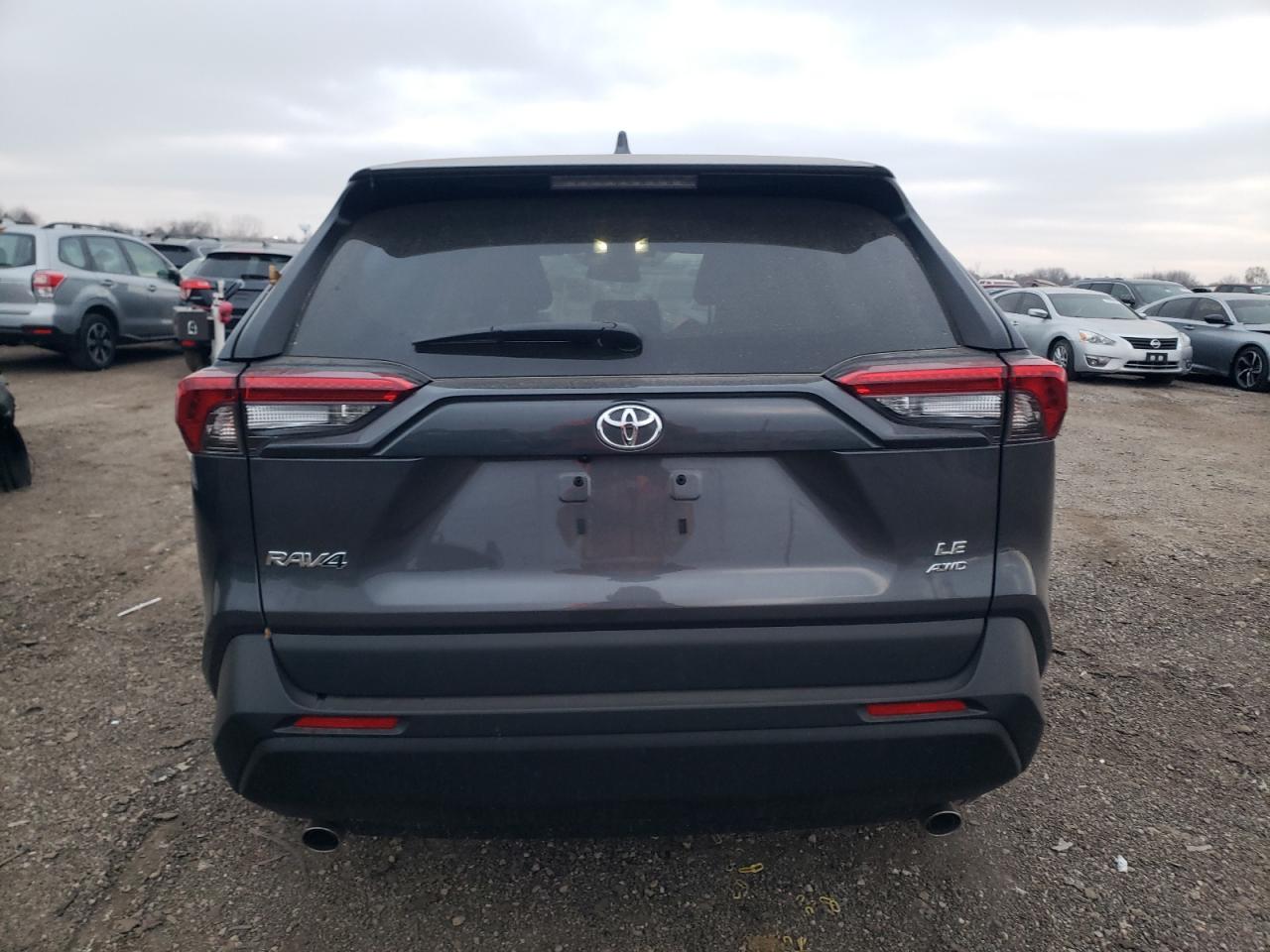2024 Toyota RAV 4 VIN 2T3G1RFVXRW437743 Copart auction photo, front end / side damage thumbnail 6
