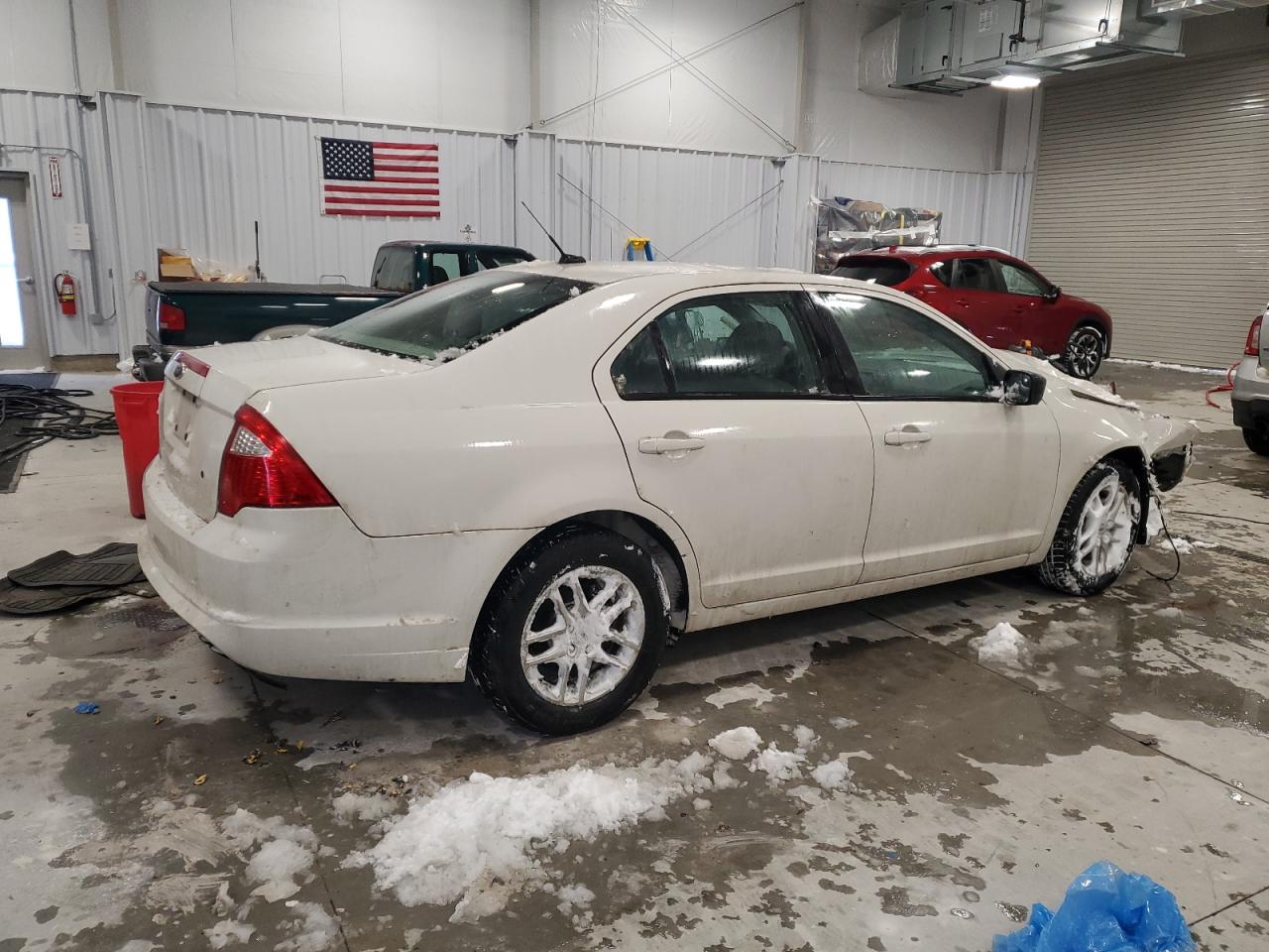 2012 Ford Fusion VIN 3FAHP0GA5CR275189 Copart auction photo, front end damage thumbnail 3