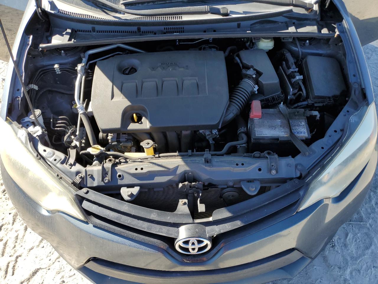 2014 Toyota Corolla VIN 2T1BURHE5EC224038 Copart auction photo, rear end damage thumbnail 12