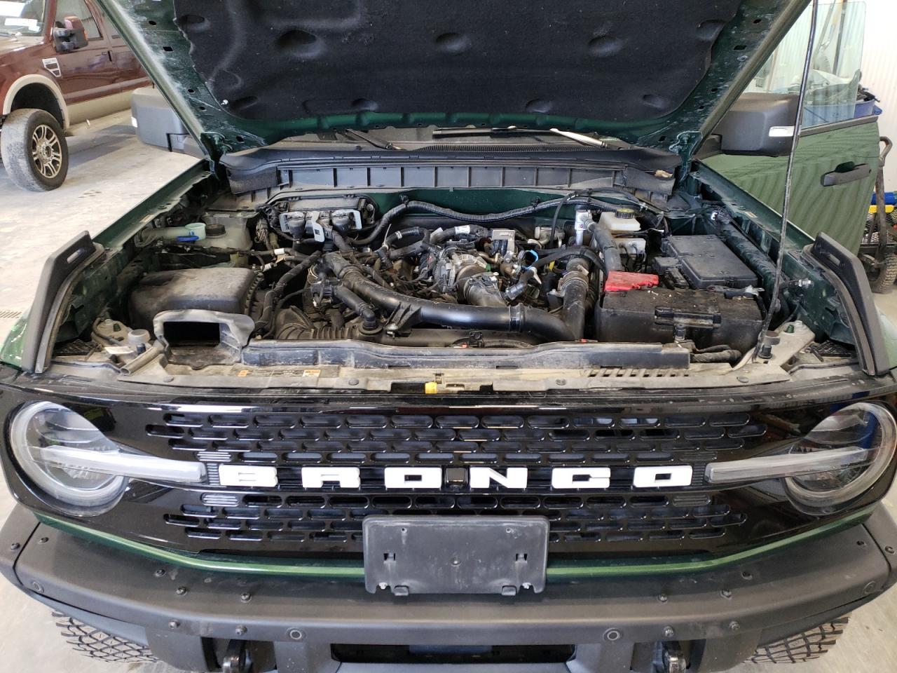 2022 Ford Bronco VIN 1FMEE5DP8NLB54517 Copart auction photo, all over damage thumbnail 12