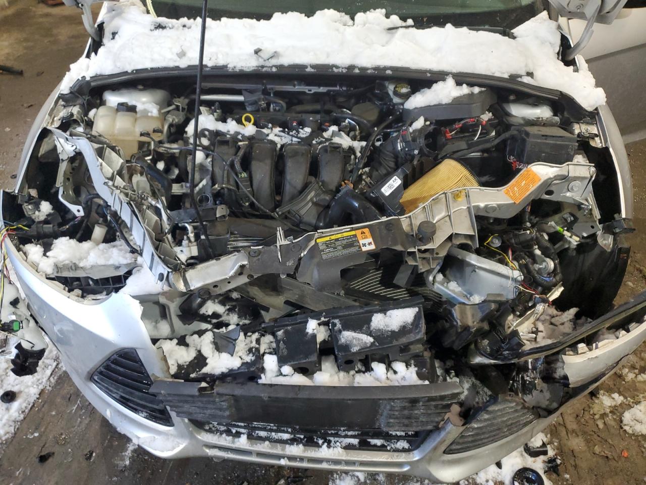 2014 Ford Focus VIN 1FADP3K20EL187989 Copart auction photo, front end / minor dent/scratches damage thumbnail 12