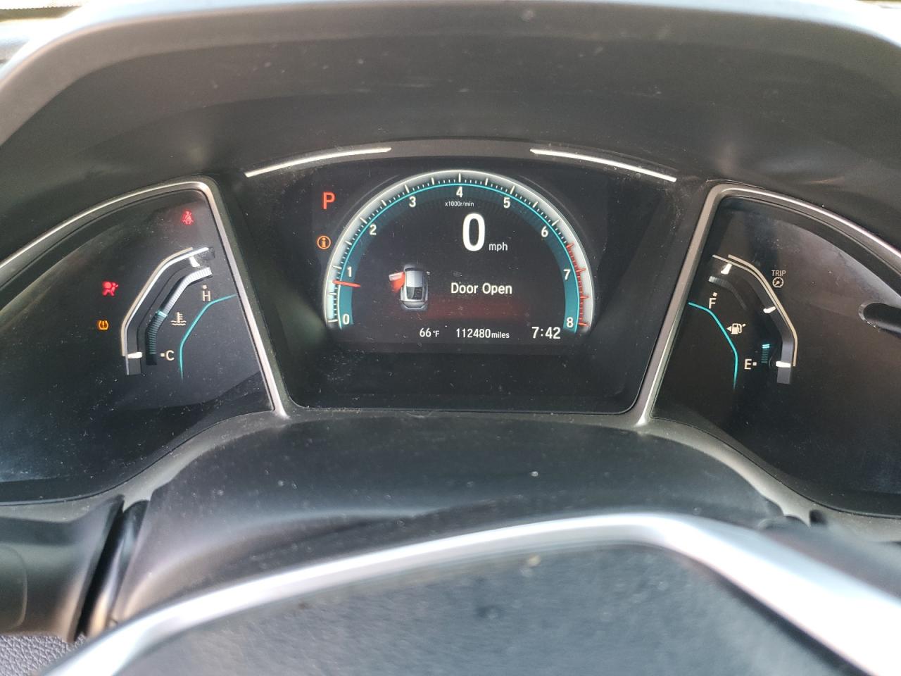 2017 Honda Civic VIN 2HGFC3B72HH357914 Copart auction photo, front end damage thumbnail 9
