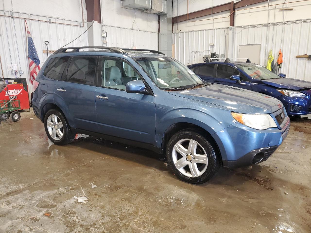 2010 Subaru Forester VIN JF2SH6CC6AH723561 Copart auction photo, undercarriage damage thumbnail 4