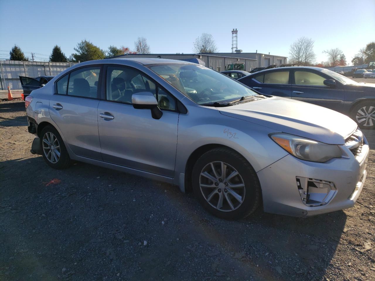 2012 Subaru Impreza VIN JF1GJAC66CH010271 Copart auction photo, rear end / minor dent/scratches damage thumbnail 4