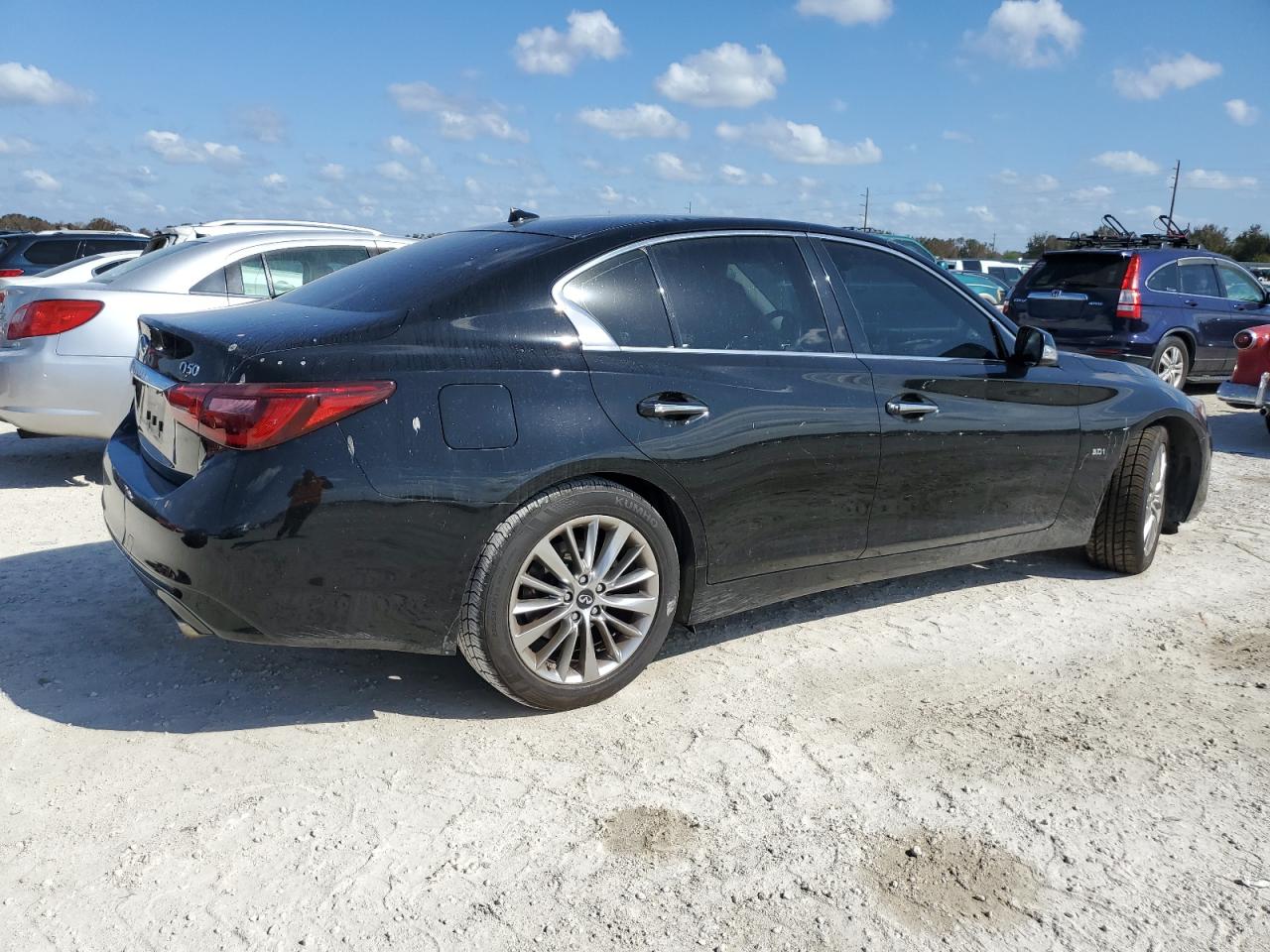 2018 Infiniti Q50 VIN JN1EV7AP5JM359031 Copart auction photo, water/flood damage thumbnail 3