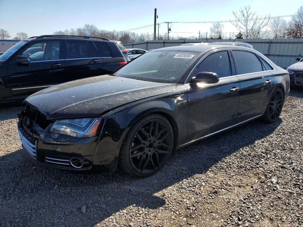 2014 Audi A8 VIN WAUR2AFDXEN005361 - Copart auction photo