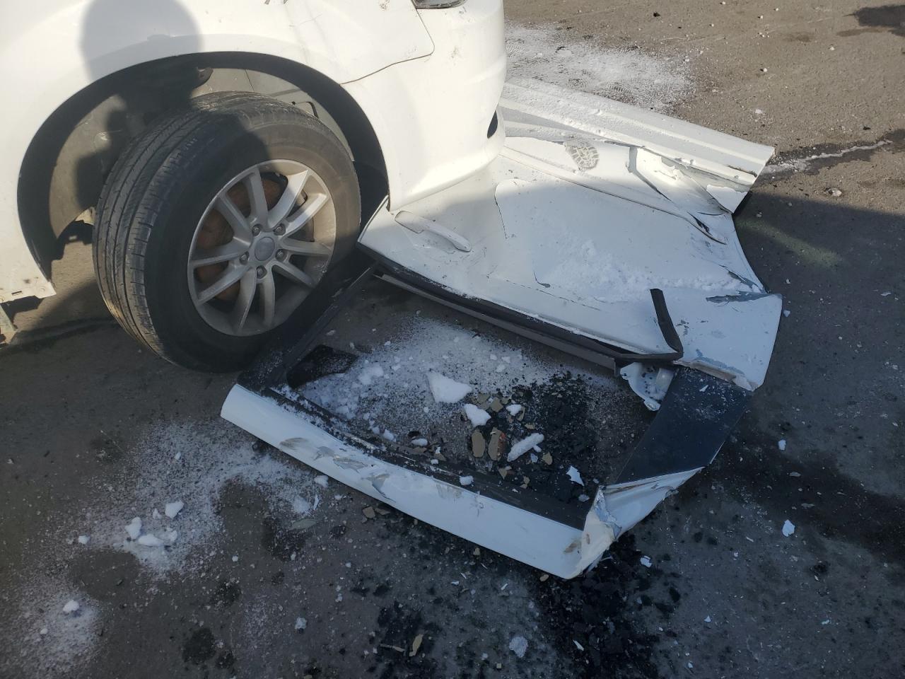 2014 Dodge Caravan VIN 2C4RDGCGXER392124 Copart auction photo, side damage thumbnail 13