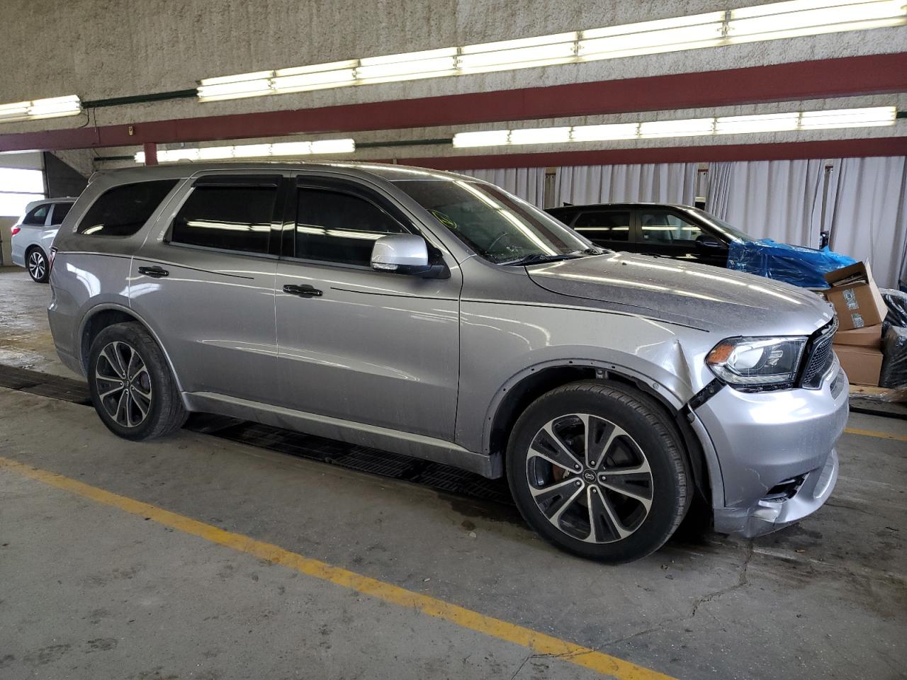 2019 Dodge Durango VIN 1C4RDHDG7KC721399 Copart auction photo, rear end / front end damage thumbnail 4