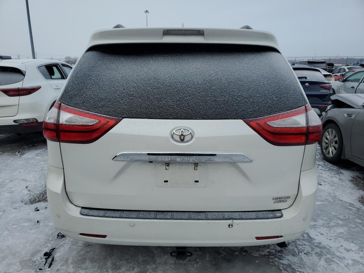 2016 Toyota Sienna VIN 5TDDK3DC7GS132956 Copart auction photo, front end damage thumbnail 6