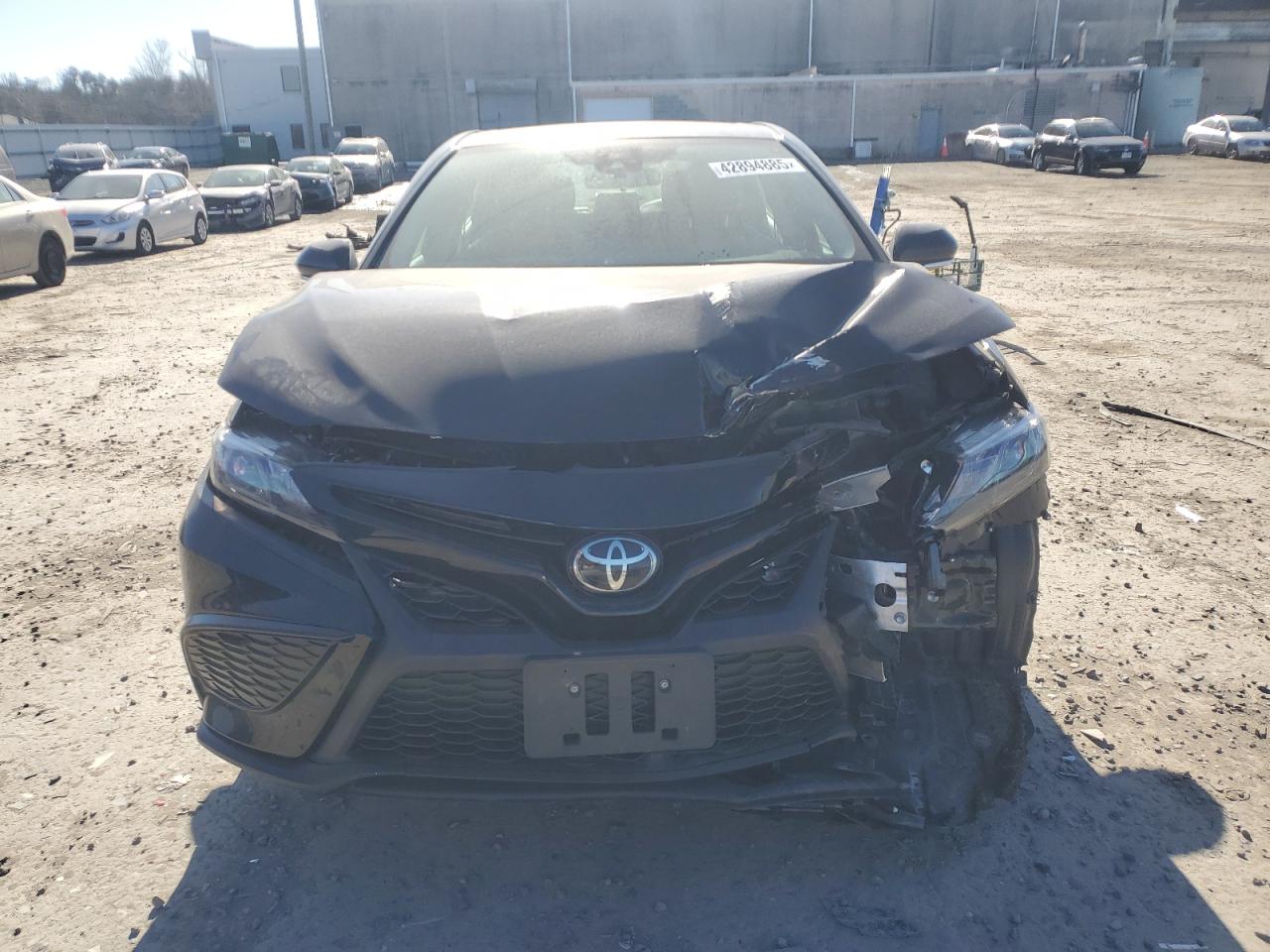 2023 Toyota Camry VIN 4T1G11AK8PU736751 Copart auction photo, front end / side damage thumbnail 5