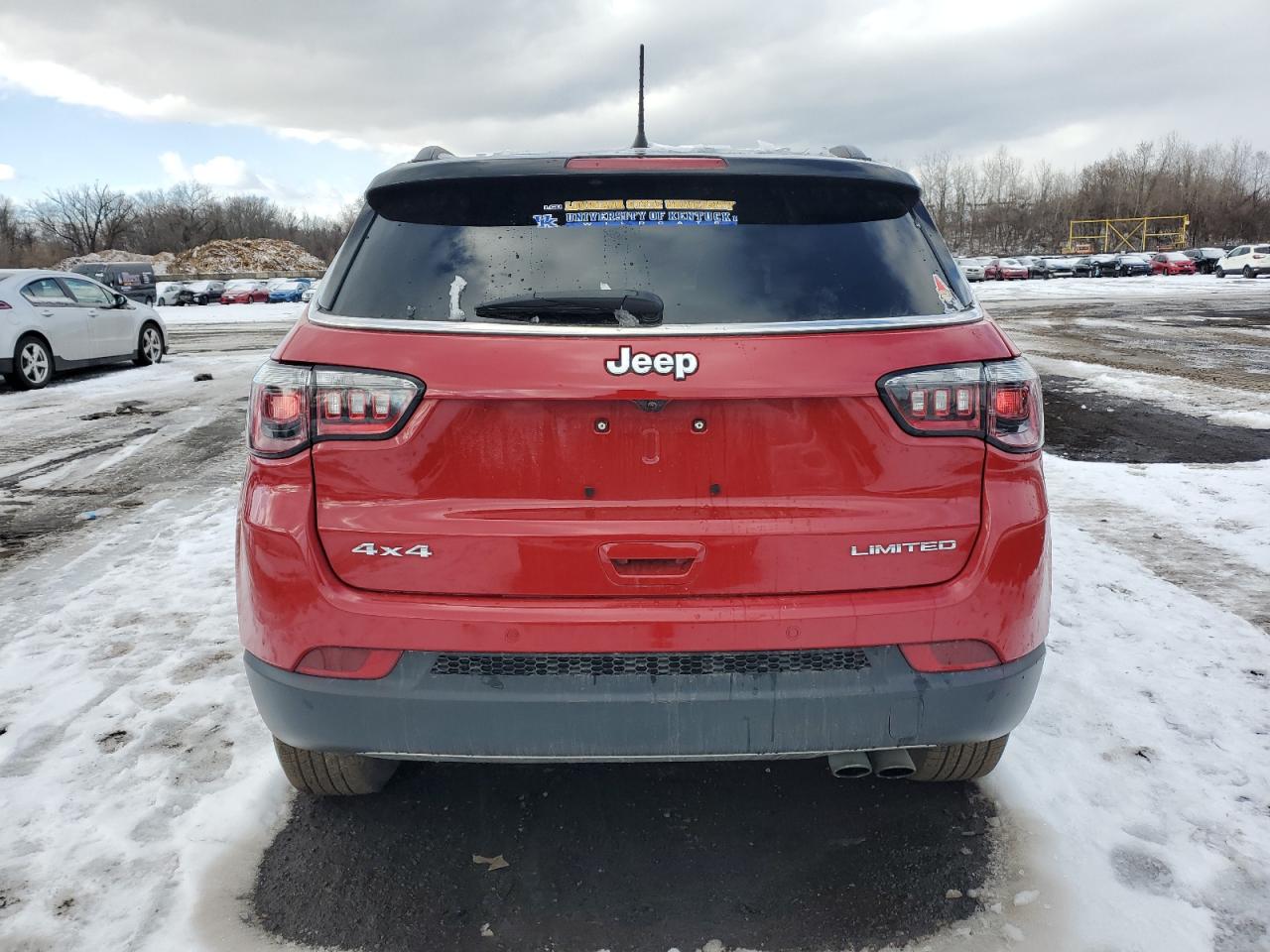 2021 Jeep Compass VIN 3C4NJDCB7MT546875 Copart auction photo, front end / side damage thumbnail 6