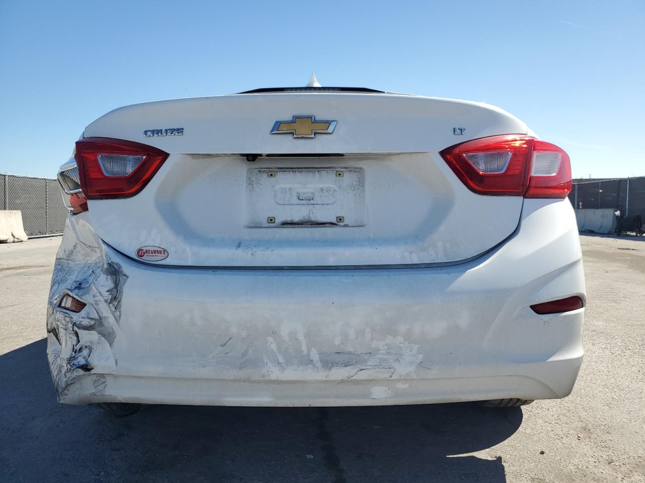 2017 Chevrolet Cruze VIN 1G1BE5SM7H7264285 Copart auction photo, rear end / front end damage thumbnail 6
