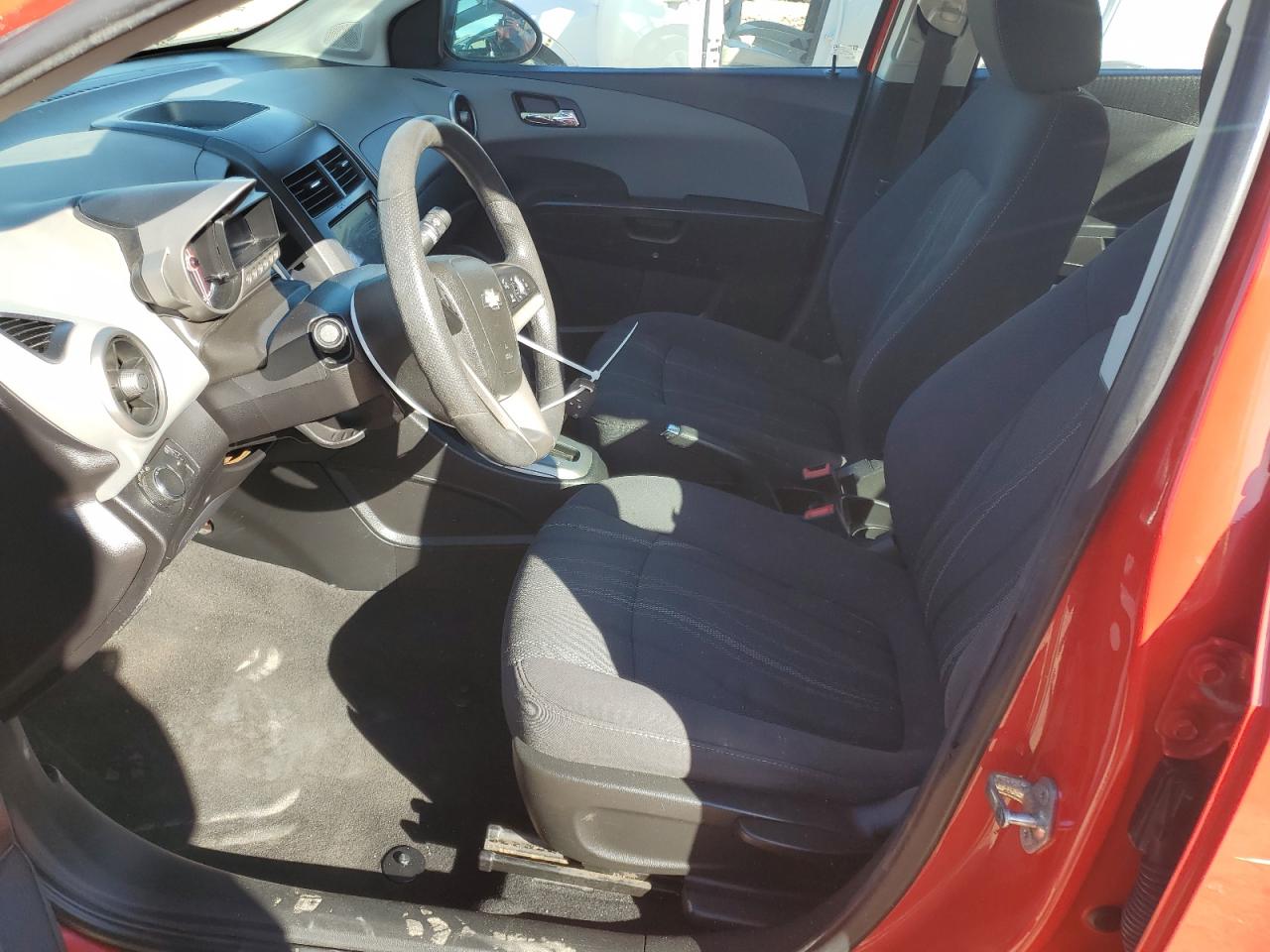 2015 Chevrolet Sonic VIN 1G1JC5SH0F4169019 Copart auction photo, side damage thumbnail 7