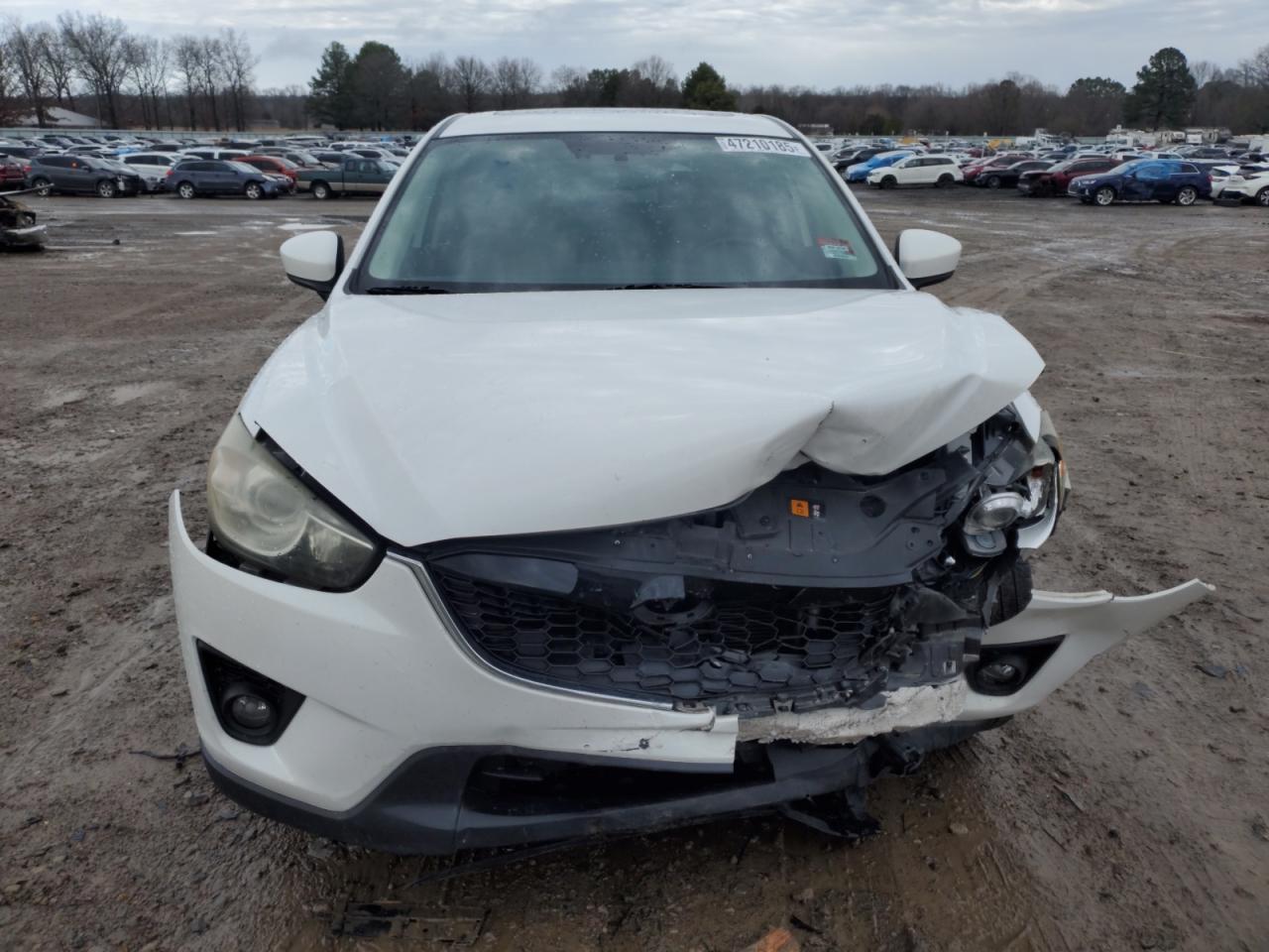 2013 Mazda CX-5 VIN JM3KE2DEXD0133292 Copart auction photo, front end / minor dent/scratches damage thumbnail 5
