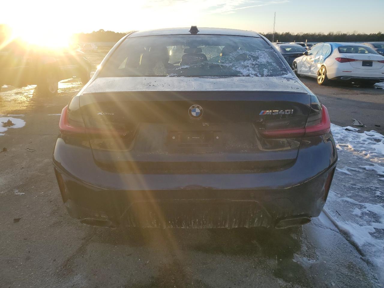 2024 BMW M3 VIN 3MW49FF08R8E47970 Copart auction photo, front end / undercarriage damage thumbnail 6