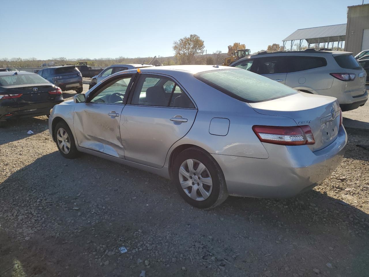 2011 Toyota Camry VIN 4T1BF3EK3BU179323 Copart auction photo, side damage thumbnail 2