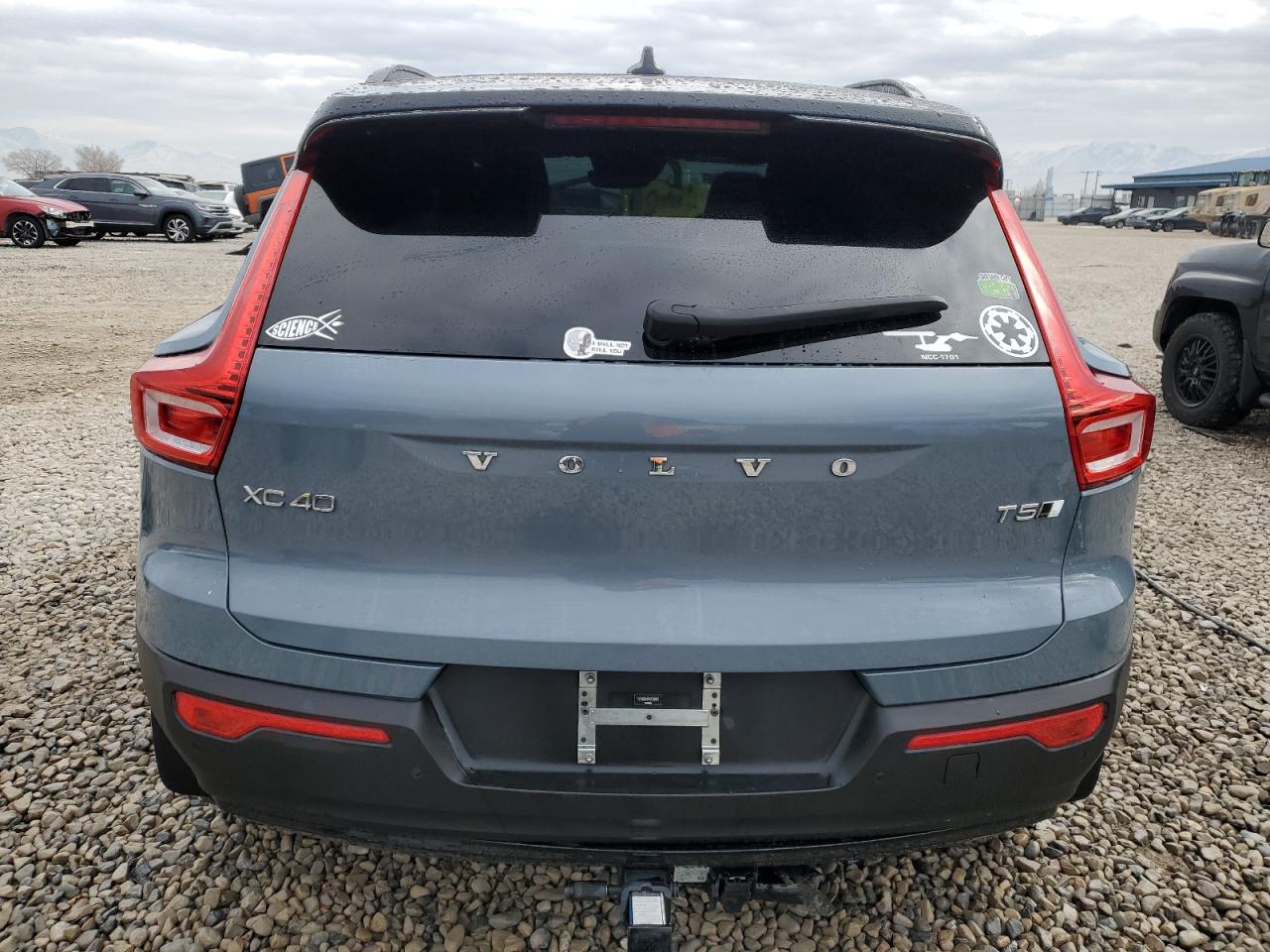 2021 Volvo XC40 VIN YV4162UM9M2534942 Copart auction photo, front end damage thumbnail 6