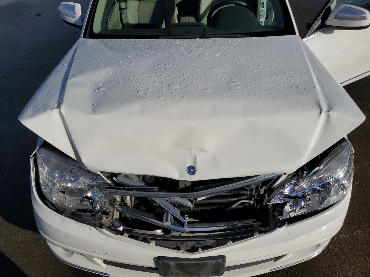 2009 Mercedes-Benz C-klasse VIN WDDGF54X29R046641 Copart auction photo, front end damage thumbnail 13