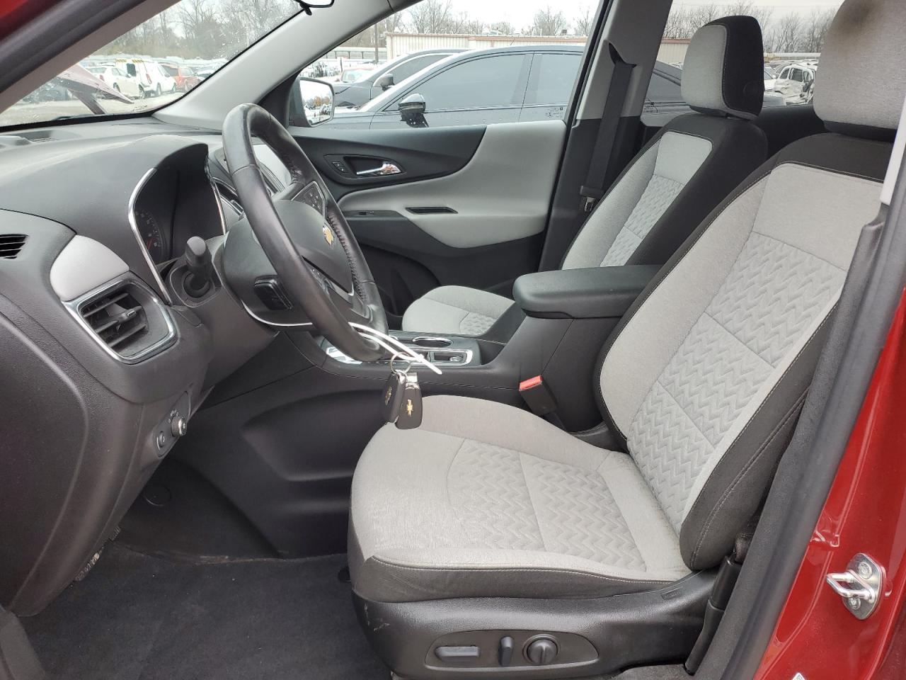 2022 Chevrolet Equinox VIN 3GNAXKEV8NS175295 Copart auction photo, front end / side damage thumbnail 7