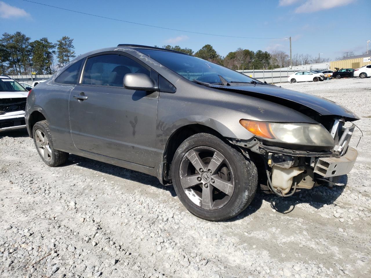 2008 Honda Civic VIN 2HGFG129X8H573942 Copart auction photo, front end / undercarriage damage thumbnail 4