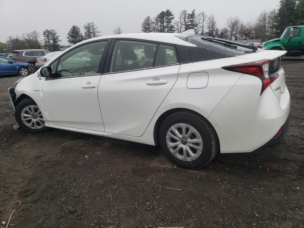 2019 Toyota Prius VIN JTDKARFU9K3095387 Copart auction photo, front end / minor dent/scratches damage thumbnail 2