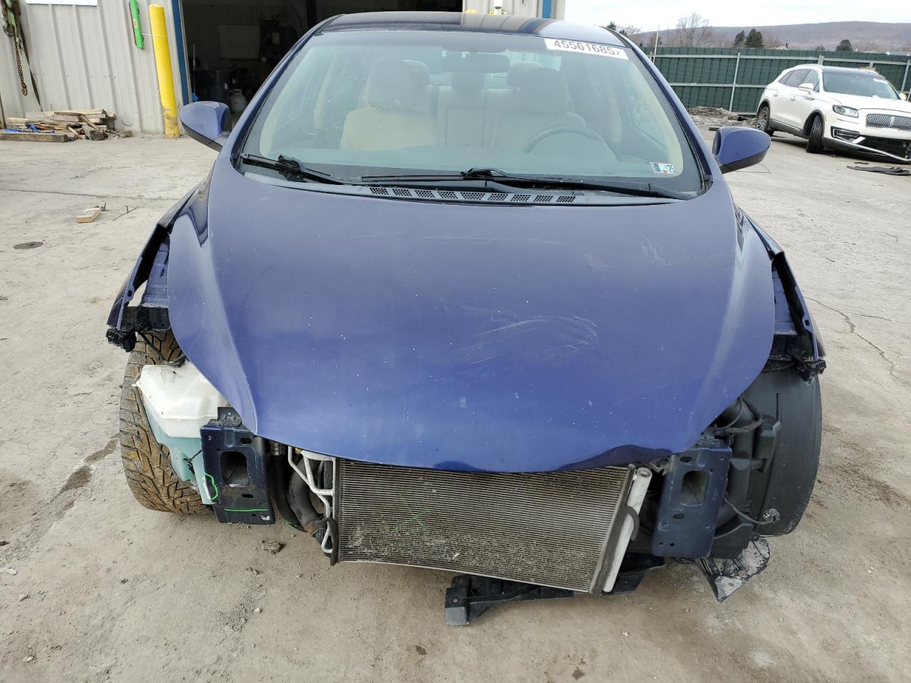 2013 Hyundai Elantra VIN 5NPDH4AE7DH198967 Copart auction photo, front end damage thumbnail 5
