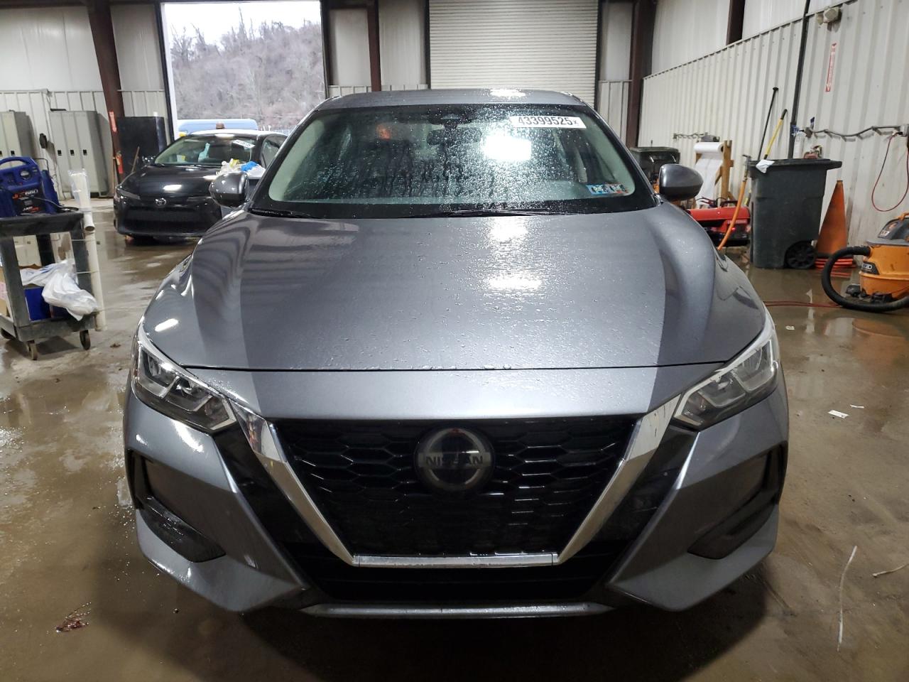 2021 Nissan Sentra VIN 3N1AB8CV4MY309683 Copart auction photo, side damage thumbnail 5